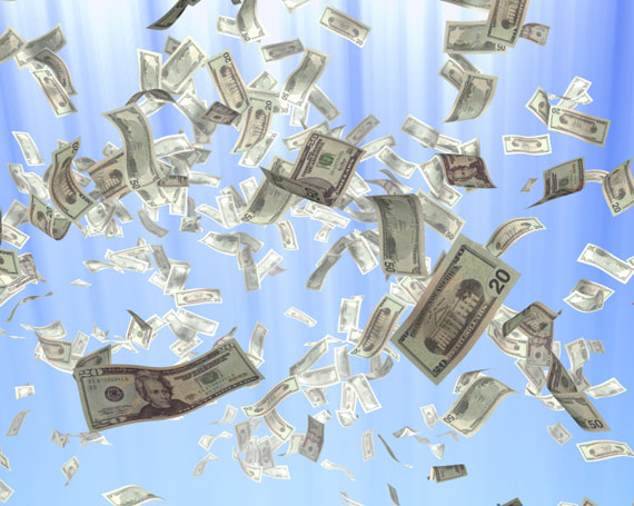 Raining+money+wallpaper